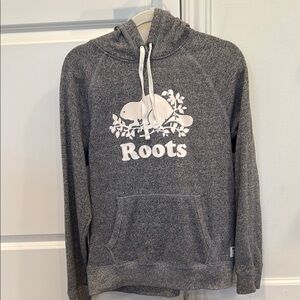 Roots Gray Hoodie Sweater